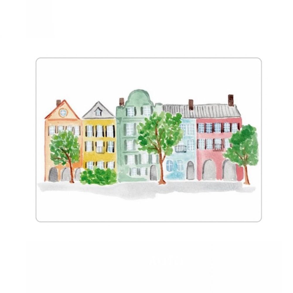 Charleston Rainbow Row Magnet